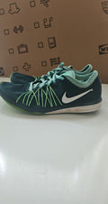 Nike black and green training shoes with mesh upper and dual fusion midsoles.
